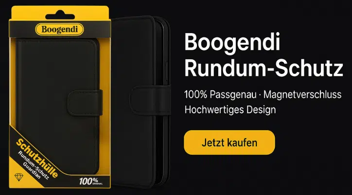 Boogendi Pro Klapptasche – Rundum-Schutz